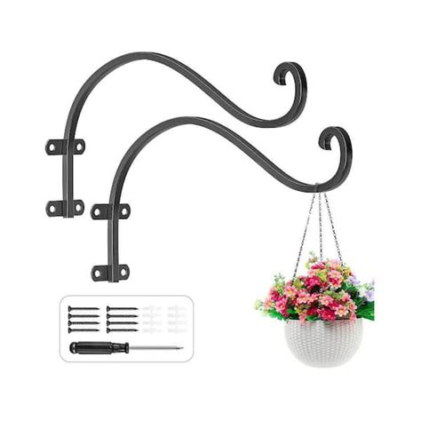 metal brackets for plants|metal plant hangers home depot.